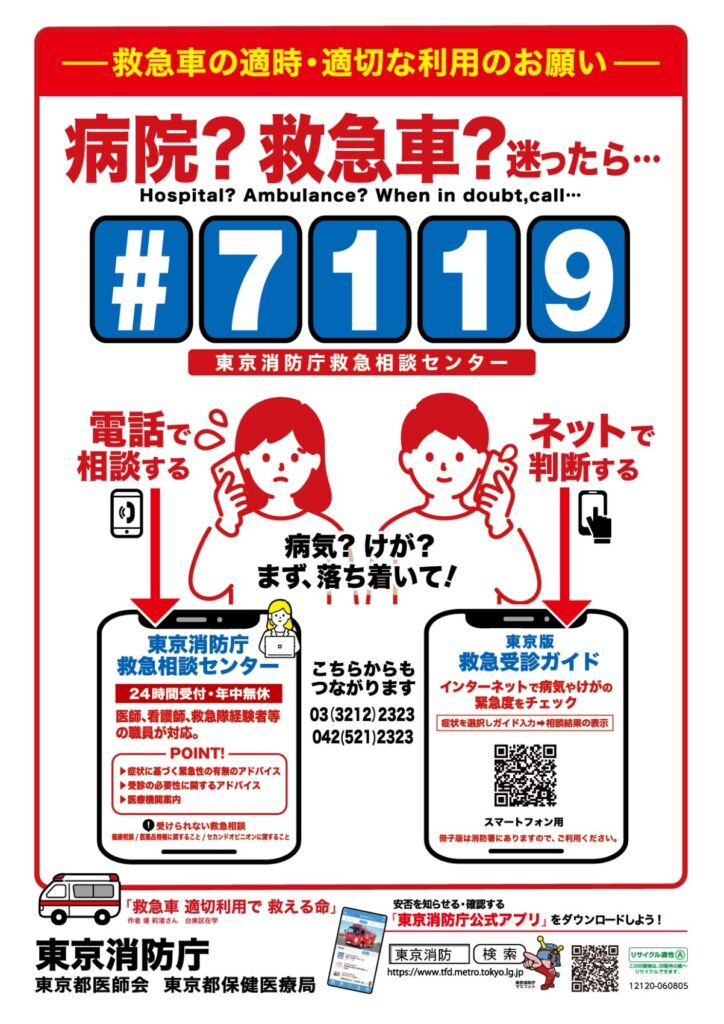 #7119 救急相談センター