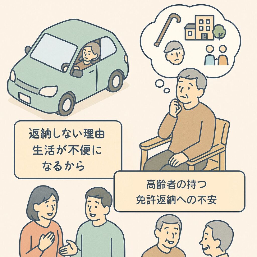 高齢 者 免許 返納 しない 理由